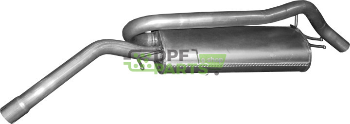 Tłumik końcowy Fiat Stilo 1.8i Kombi, Polmo 07.397 A, OE 46830118