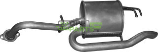 Tłumik końcowy Toyota Yaris 1.5i 16V Hybrid, Polmo 26.39 A, OE 17430-0M120