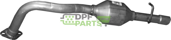 Tłumik końcowy Toyota Yaris 1.3i 16V, Polmo 26.60 A, OE 17430-0Y020