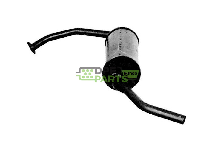Tłumik środkowy IMASAF  TOYOTA LAND CRUISER - 1740556100 1740556110