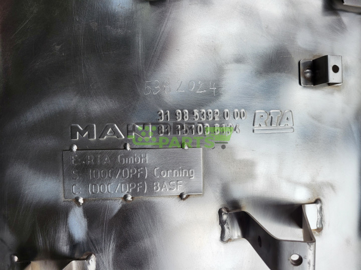 Katalizator DOC MAN TGS Euro 6 - 81.15103.6134 811510306134