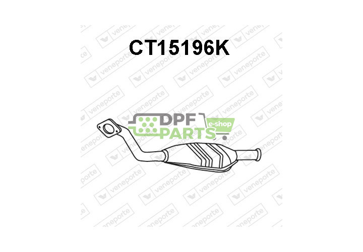 Katalyzátor CITROËN / FIAT / PEUGEOT - 1475681080 1477704080 1705E3