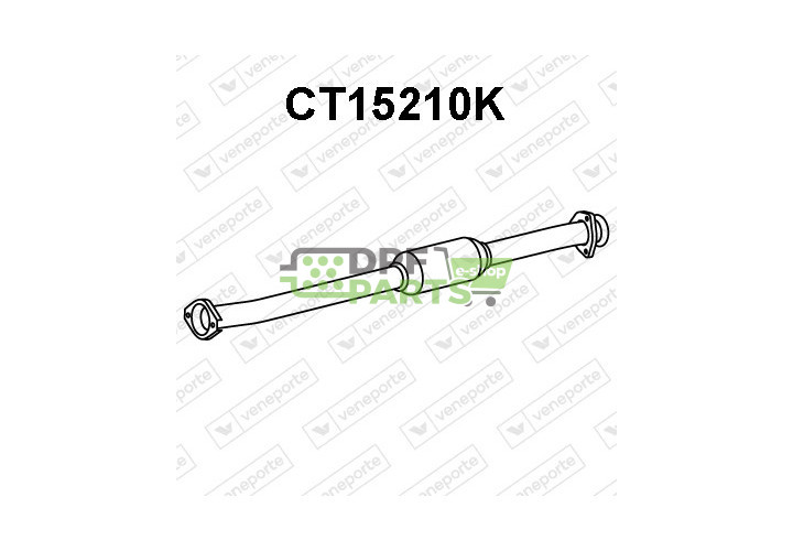 Katalyzátor CITROËN / FIAT / PEUGEOT - 1310059080 1313583080 1315490080