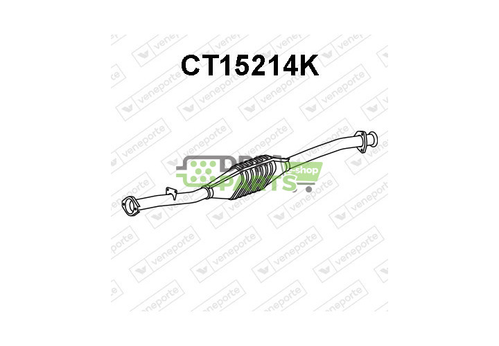 Katalyzátor CITROËN / FIAT / PEUGEOT - 1310153080 1310157080 1318963080