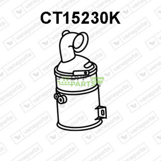 Katalyzátor CITROËN / MITSUBISHI / OPEL / PEUGEOT / VAUXHALL - 1608040580 1608732380 1731YN