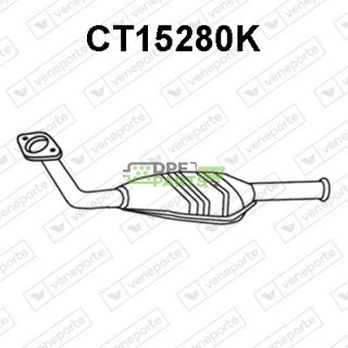 Katalyzátor CITROËN / FIAT / LANCIA / PEUGEOT - 1478314080 1705N1 1705N2