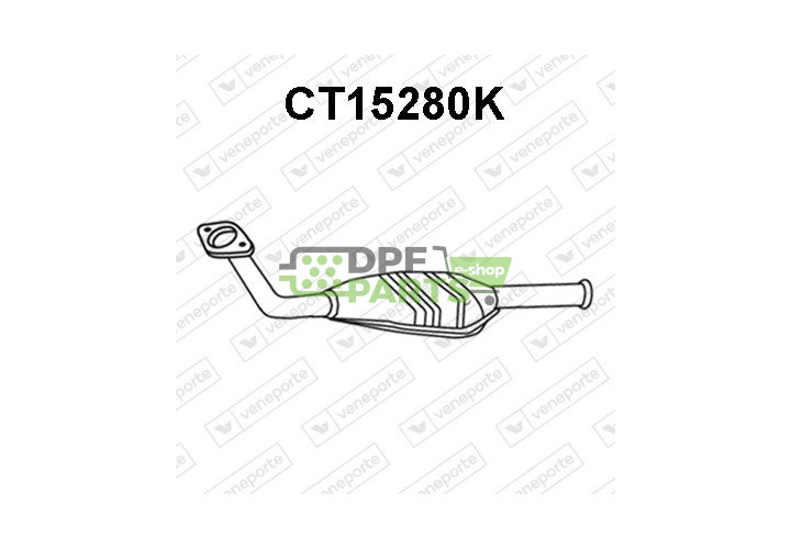 Katalyzátor CITROËN / FIAT / LANCIA / PEUGEOT - 1478314080 1705N1 1705N2