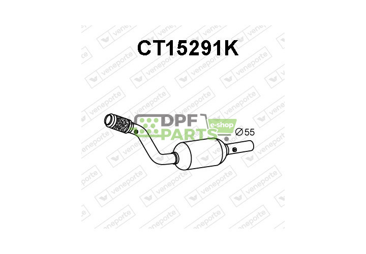 Katalyzátor CITROËN / FIAT / LANCIA / PEUGEOT - 1610629780 1705PC 1705PE