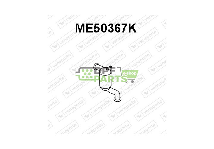 Katalyzátor MERCEDES - 1694900550 1694900852 1694901352