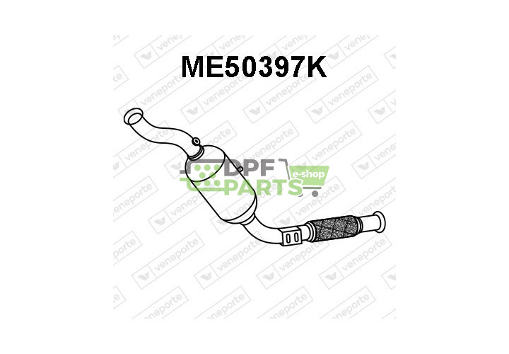 Katalyzátor MERCEDES - 9064901481  