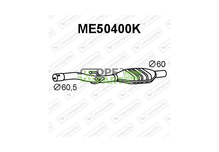Katalyzátor MERCEDES - 9014901819 9014902819