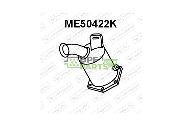 Katalyzátor MERCEDES - 2034905736 2034908314 2034908414