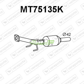 Katalyzátor MITSUBISHI / SMART - 1570B032 1570B033 4544900001