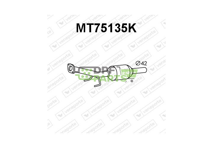 Katalyzátor MITSUBISHI / SMART - 1570B032 1570B033 4544900001