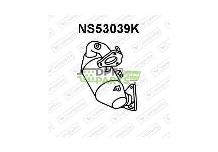 Katalyzátor NISSAN / RENAULT - 208A03UC0A 208A03UC4D 208A03UC4E