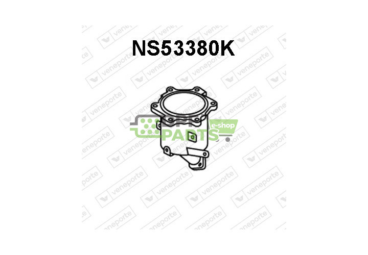 Katalyzátor NISSAN - 201A0BX001 208A0BX000 208A0BX001