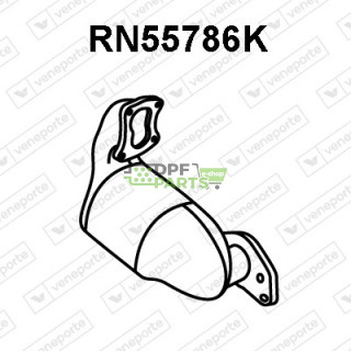 Katalyzátor DACIA / RENAULT - 8200293881 8671093763 