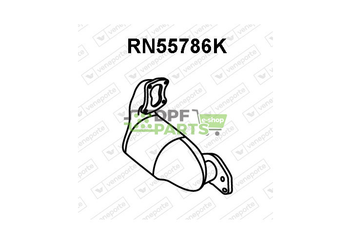 Katalyzátor DACIA / RENAULT - 8200293881 8671093763 
