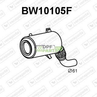 Filtry pevných částic DPF BMW - 18300445327 18304717412 18304717414