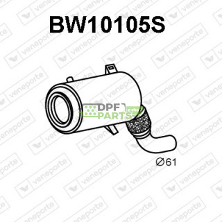 Filtry cząstek stałych DPF BMW - 18300445327 18304717412 18304717414
