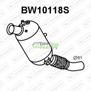 Filtry cząstek stałych DPF BMW - 18307823496 18308508993 18308508994