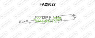 Koncový tlumič výfuku FIAT - 7037680 7607680 7648992