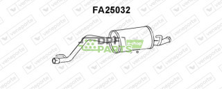 Koncový tlumič výfuku AUTOBIANCH / FIAT - 50030020 50030028 7535561