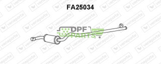 Koncový tlumič výfuku FIAT - 7607676  