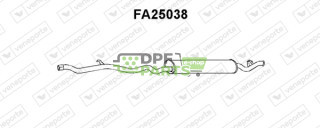 Koncový tlumič výfuku FIAT - 7657583 7681476 