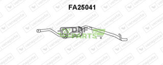 Koncový tlumič výfuku FIAT - 7662235 7743911 