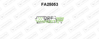 Koncový tlumič výfuku FIAT - 7689125 7697378 