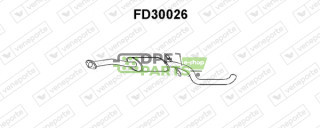 Koncový tlumič výfuku FORD - 1019390 1101708 1495882