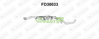 Koncový tlumič výfuku FORD - 1019404 1101694 1495887