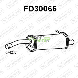 Tlumič FORD - 1383128 1383129 1512618
