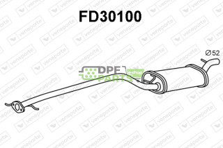 Tlumič FORD - 1118203 1133076 