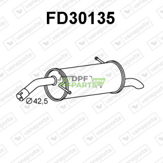 Tlumič FORD - 1521746 1540179 1556631