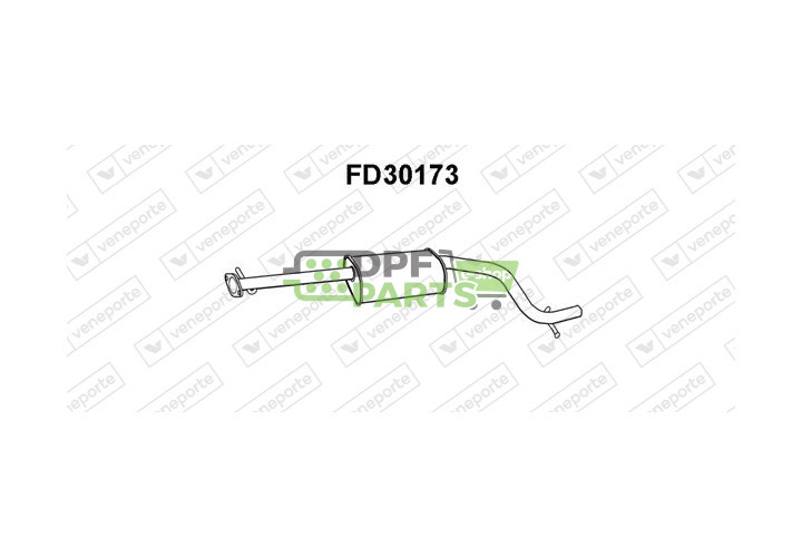 Tlumič FORD - 1036190 1101023 1118682