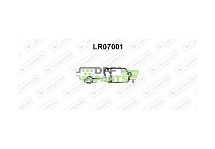 Tlumič LAND ROVER - NTC1797 NTC4614 