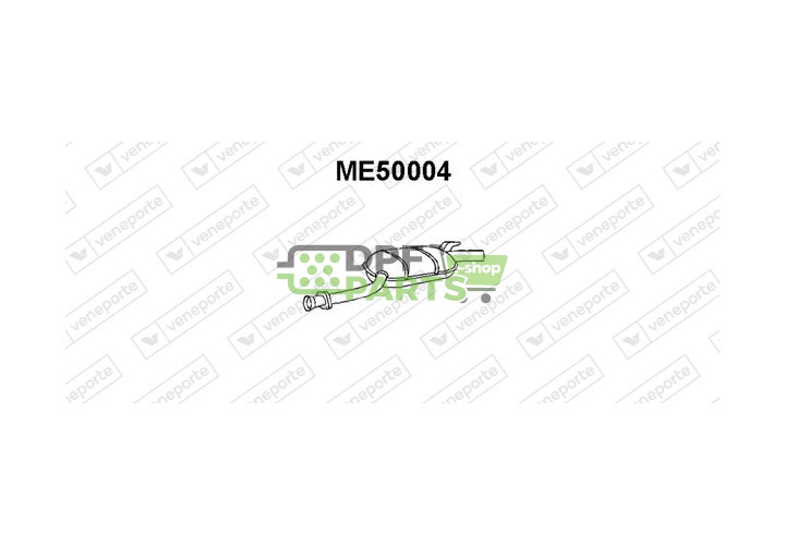 Tlumič MERCEDES - 2014900215 2014900601 2014902515