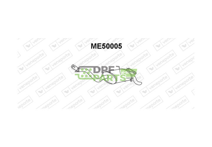 Tlumič MERCEDES - 2014900315 2014902615 2014904115