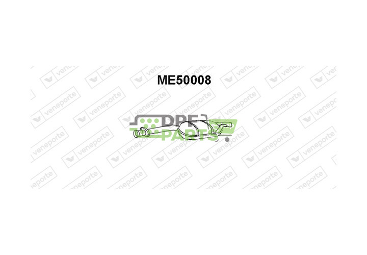 Tlumič MERCEDES - 2014900415 2014900915 2014901001