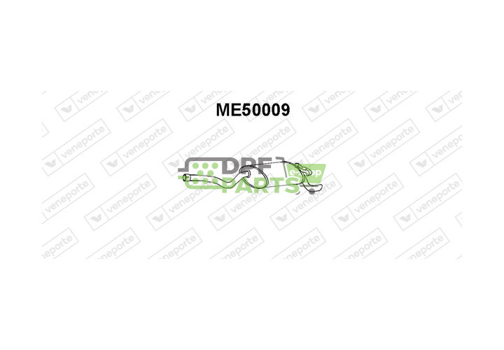 Tlumič MERCEDES - 2014900115 2014902415 