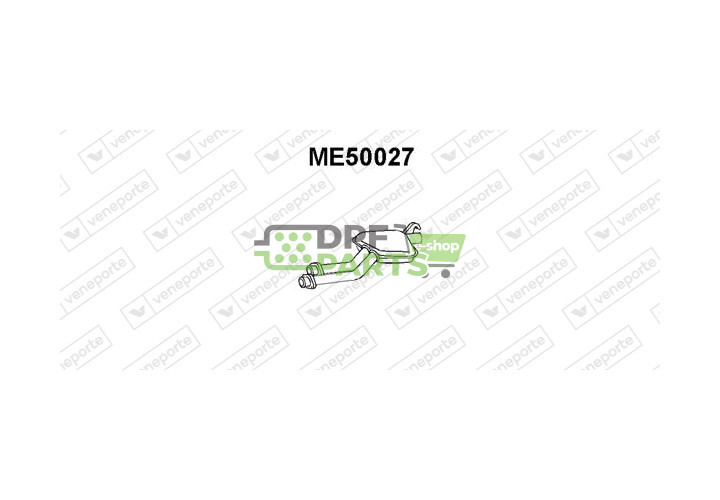 Tlumič MERCEDES - 2014903715  