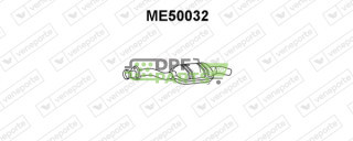 Tlumič MERCEDES - 2014902115 2014903515 