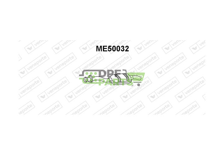 Tlumič MERCEDES - 2014902115 2014903515 