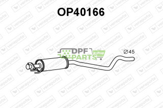 Tlumič OPEL / VAUXHALL - 5852353 5852716 5852851
