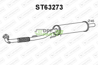 Tlumič SEAT / SKODA / VOLKSWAGEN - 5Z0253059CM 5Z0253059F 6Q0253091AA