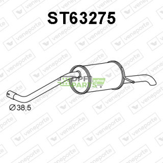 Tlumič SEAT / SKODA / VOLKSWAGEN - 5Z6253609C 5Z6253609M 6Q6253609AR