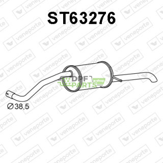 Tlumič SEAT / SKODA - 6Q9253609AM 6Q9253609AP 6R9253609D