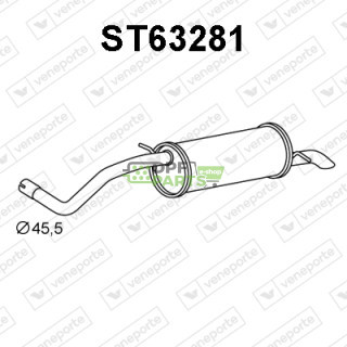 Tlumič SEAT / SKODA / VOLKSWAGEN - 6Q9253609AB 6Q9253609AL 6Q9253609L